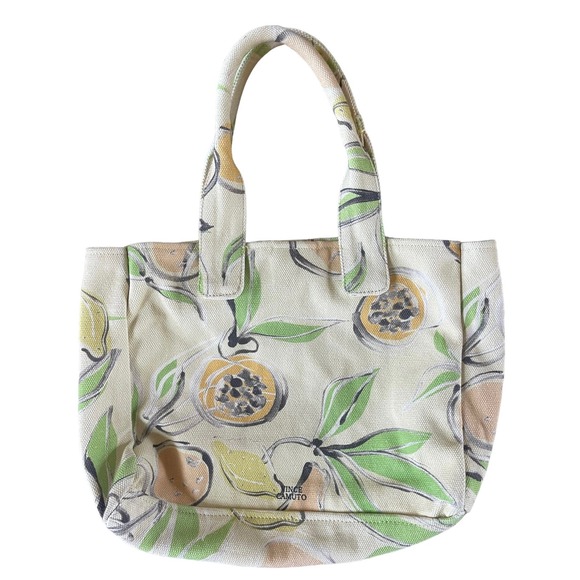Vince Camuto La Fruit Yellow Tote Bag - Picture 1 of 5